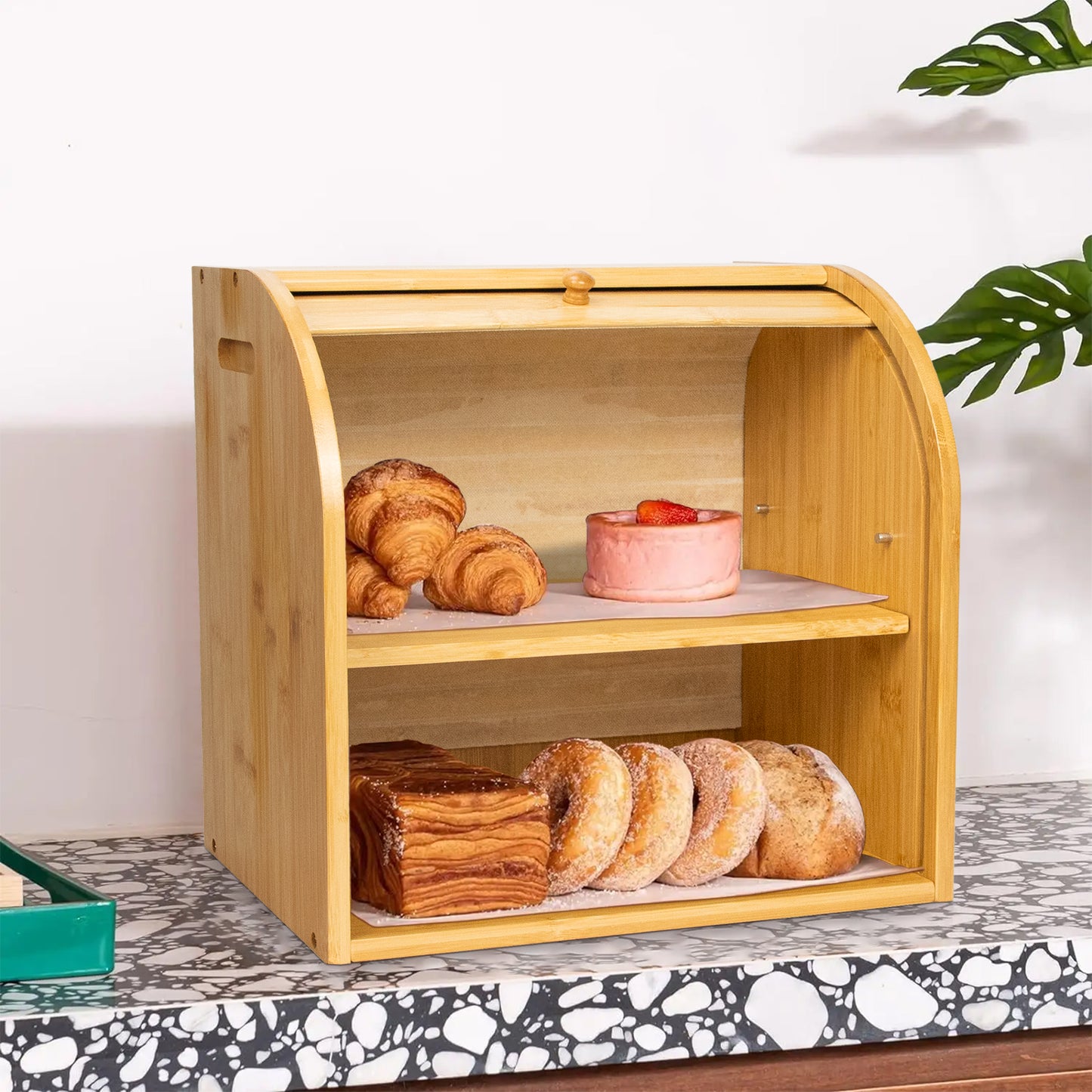 Bamboo Bread Box