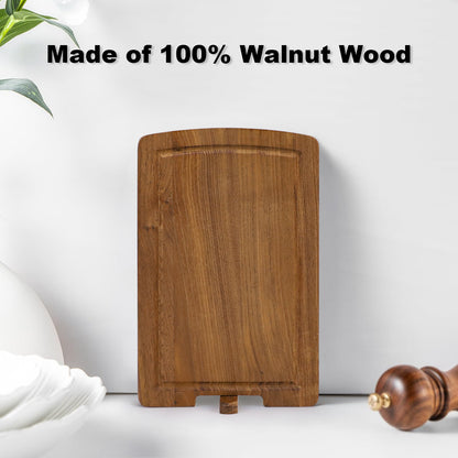 GL - Walnut cutting board with swivel legs, custom size, custom logo, wholesale price