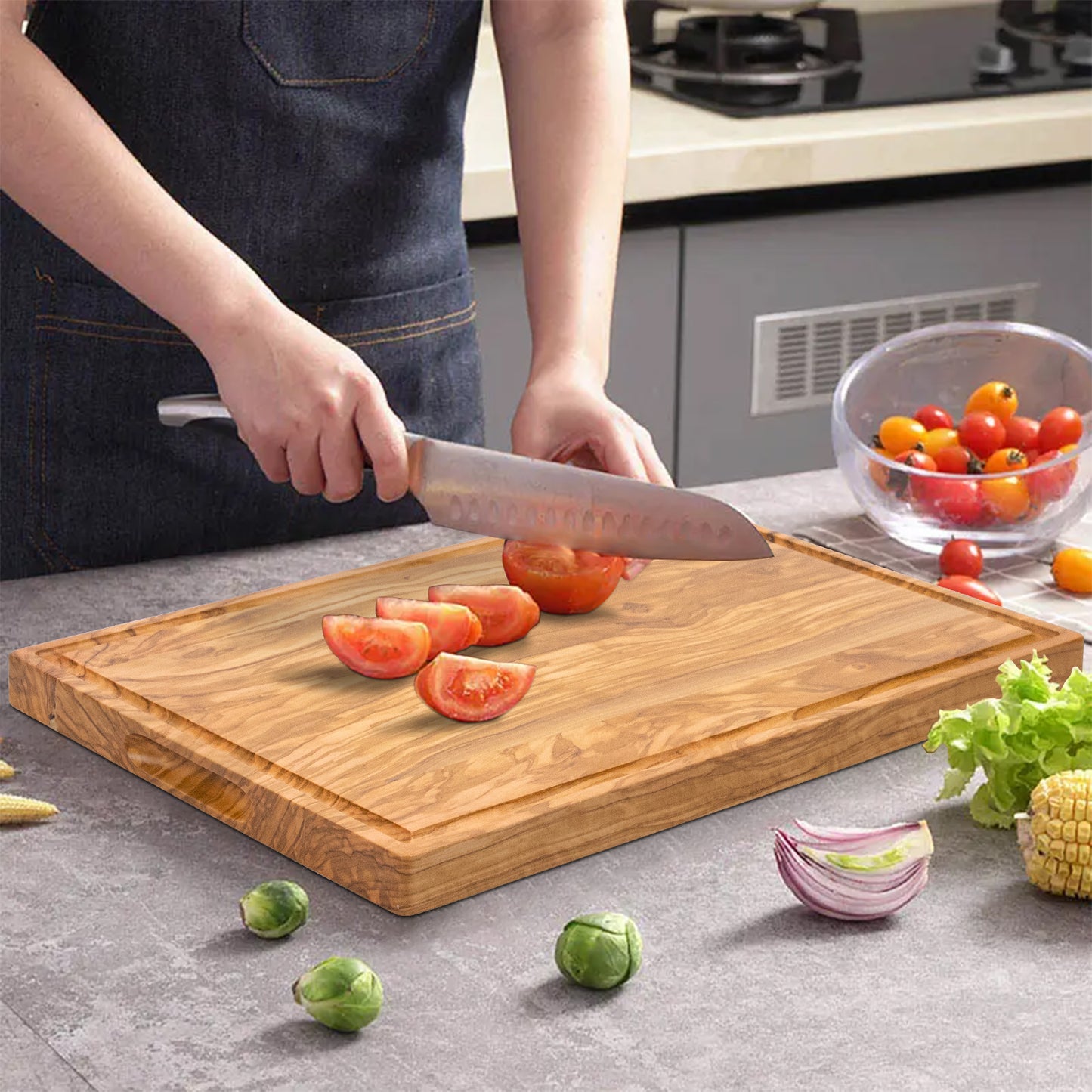 Olive Wood Cutting Board