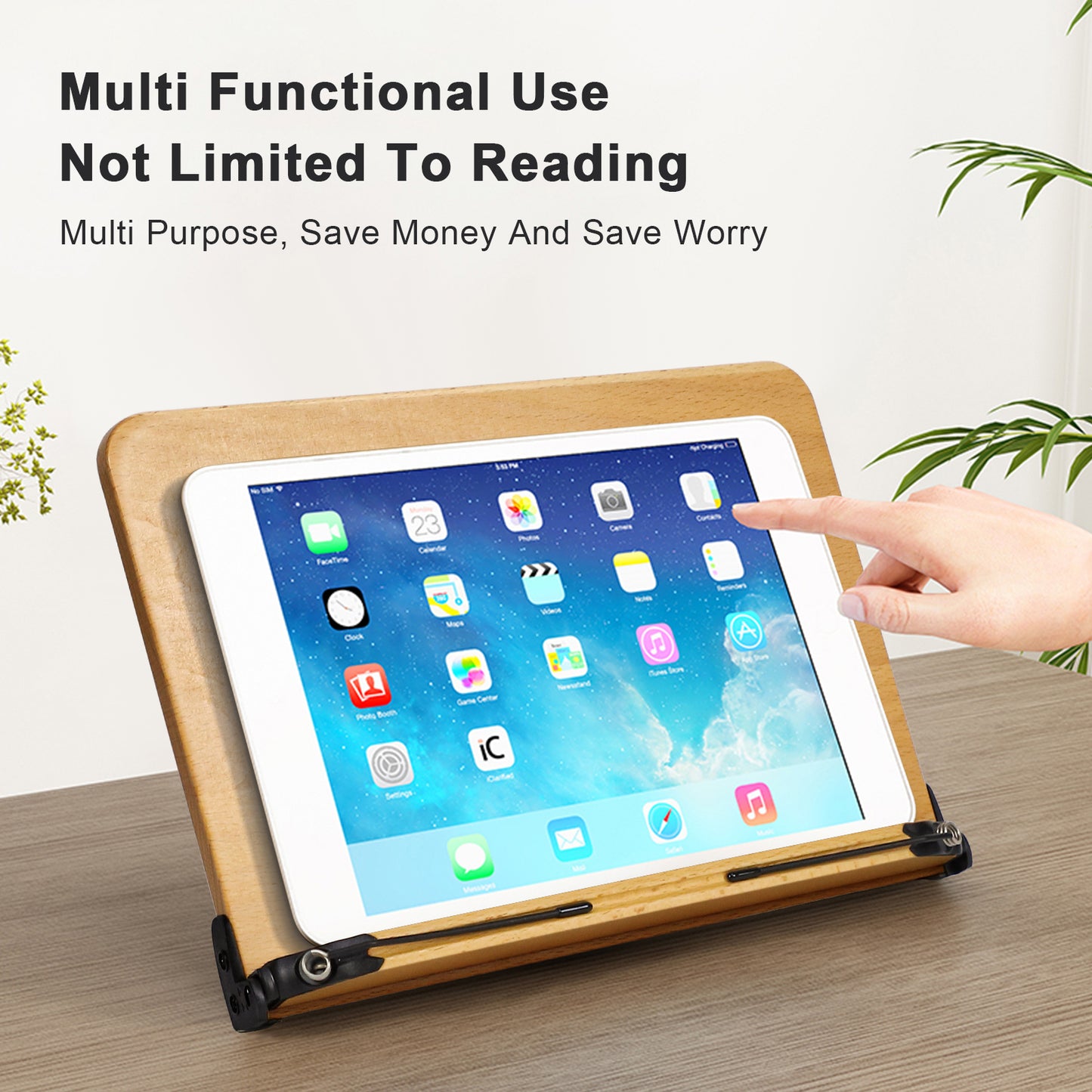 Bamboo Adjustable Reading Stand