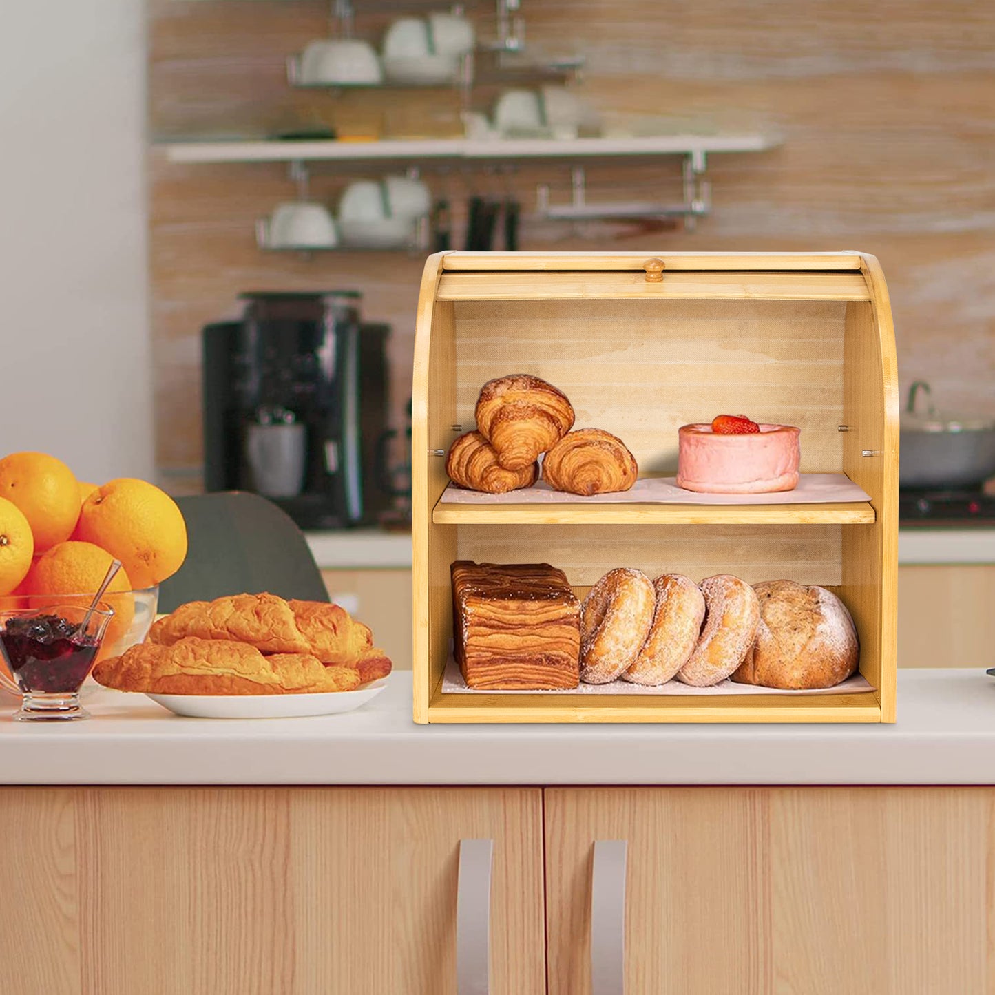 Bamboo Bread Box