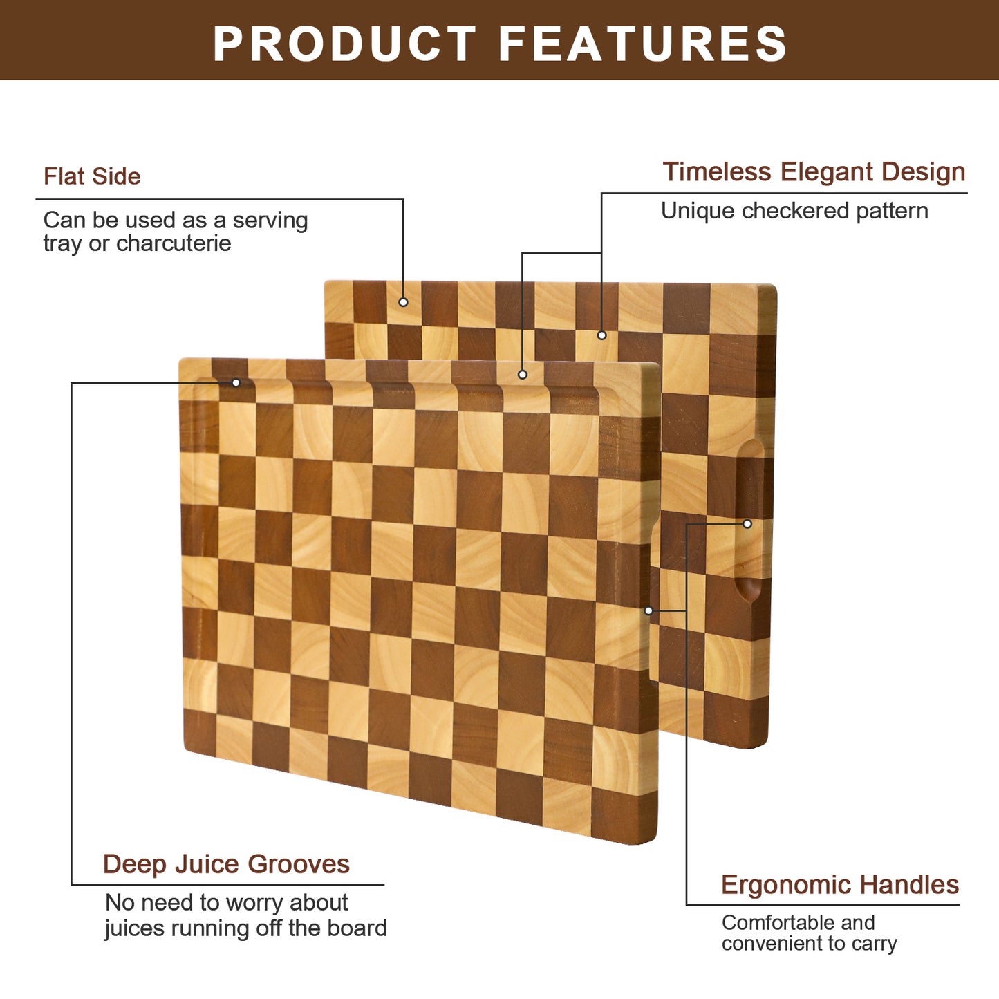 GL custom wood cutting boards Carving Board For Your Brand And Bussine