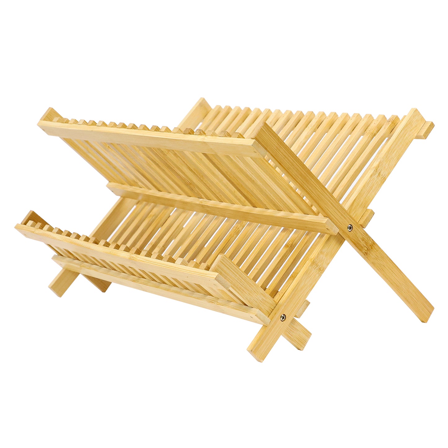 USA In-Stock:GL-Bamboo dish drainer - Free Shipping!