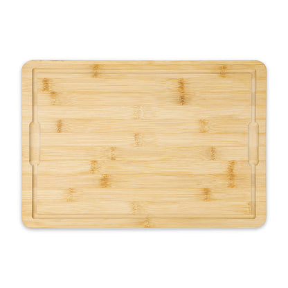 GL-Bamboo Cutting Board with Juice Groove